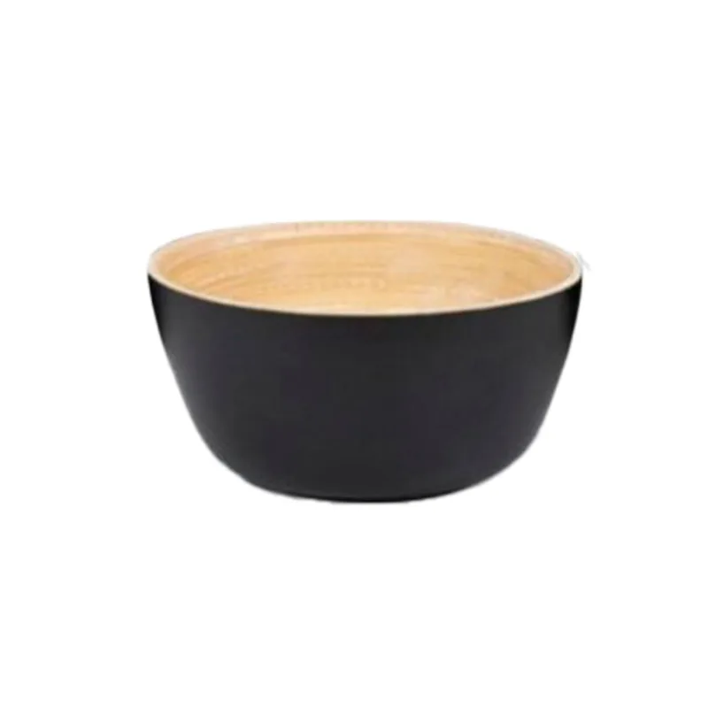 Bowl Cerealero Bambú 10cm Negro X1