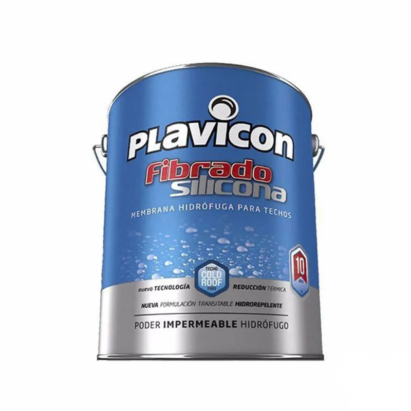 Impermeabilizante fibrado siliconado 20 kg PLAV FIBRADO SILICONADO 20 KGS