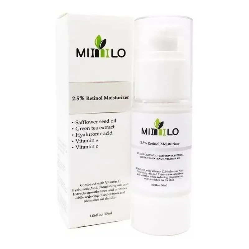 Creme Retinol 2.5% E Ácido Hialurônico Rugas Manchas Melasma