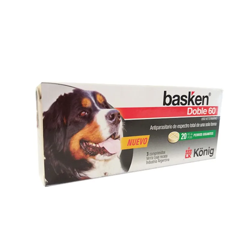 ANTIPARASITARIO BASKEN DOBLE 60 -KONIG-
