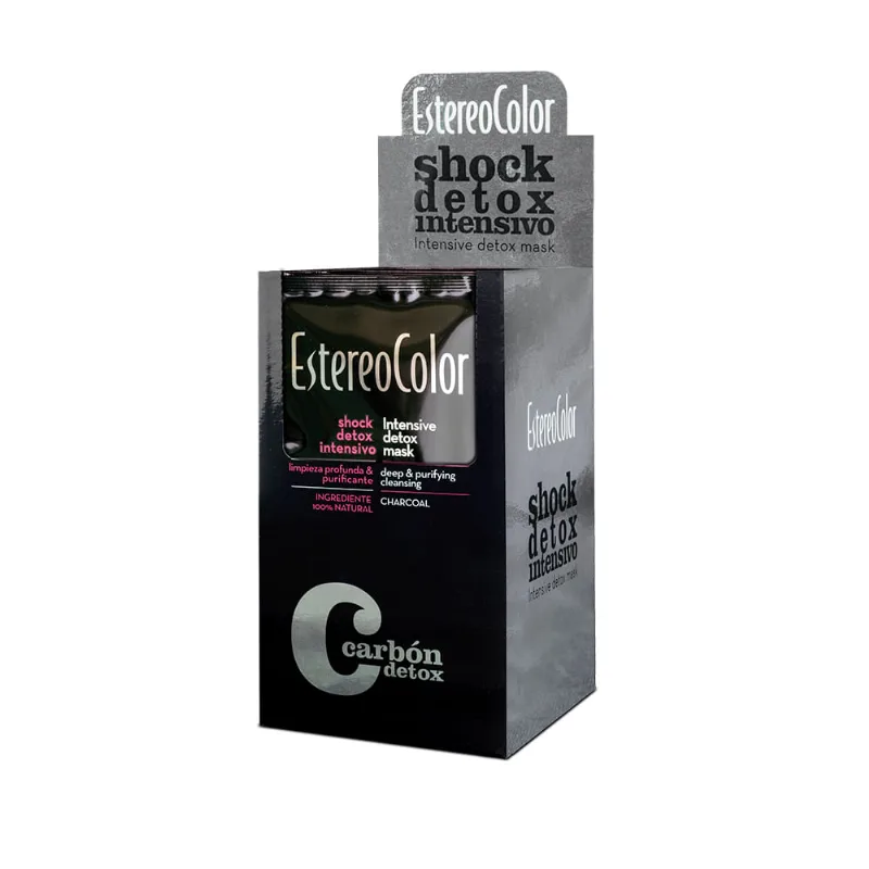 Tratamiento Capilar Estereo Color Hair Food Shock Detox x 10 un