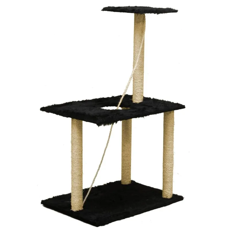 Arranhador Para Gatos - Estável E Divertido - 45x75x32 Cm