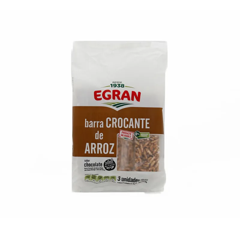 Crocante Egran Inflado Miel Y Maní 60 Gr