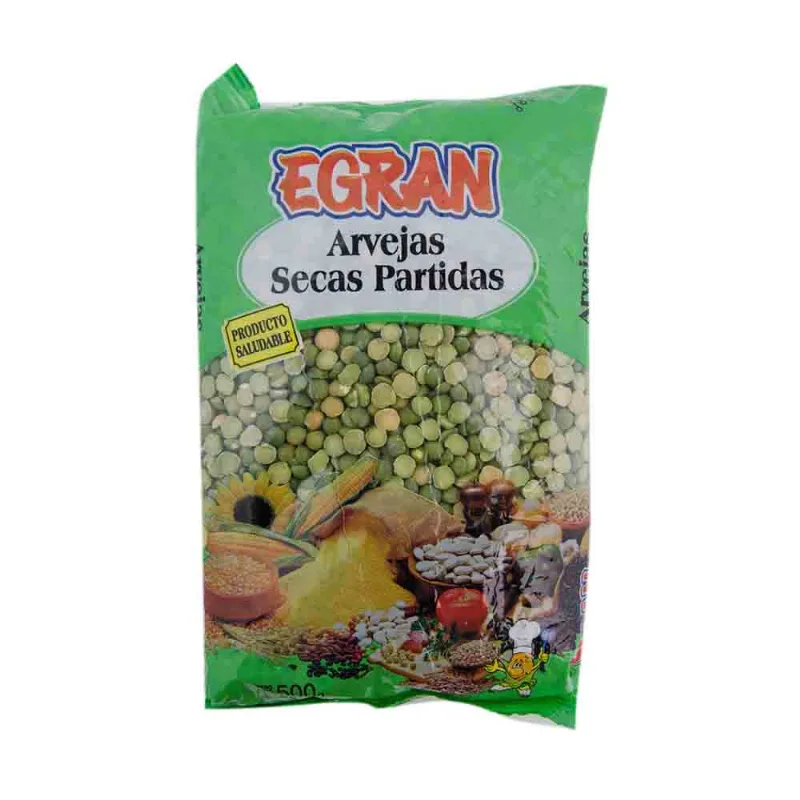 Arvejas Partidas Egran 500 Gr