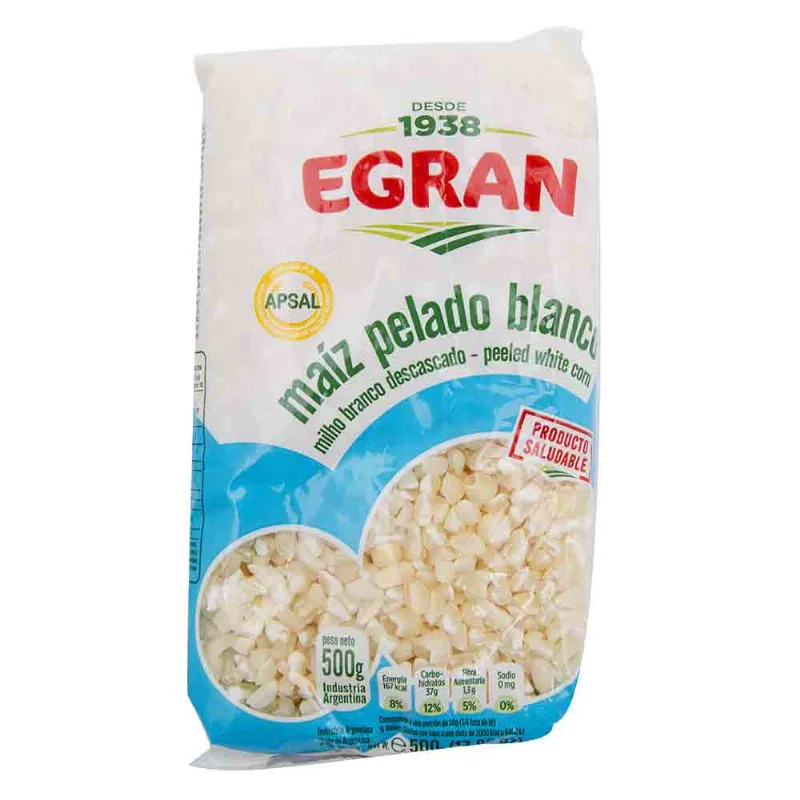 Maíz Egran Blanco 500 Gr