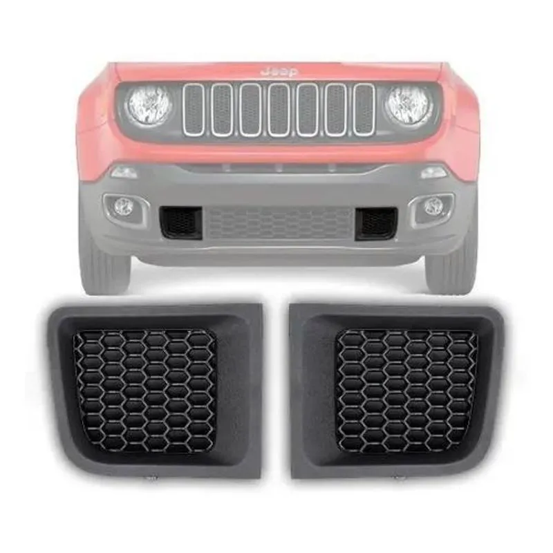 Tampa Tela Grade Parachoque Jeep Renegade 2015 2016 2018 19