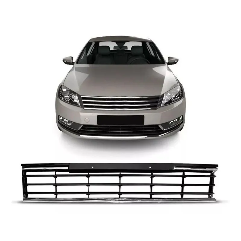 Grade Tela Central Parachoque Vw Passat 2011 A 2014 Nova