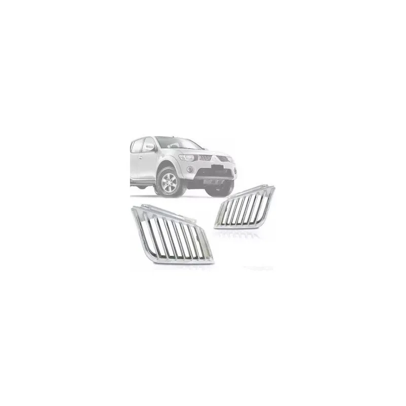 Par Grade L200 Triton 2007 A 2010 Cromada Nova 2 Peças
