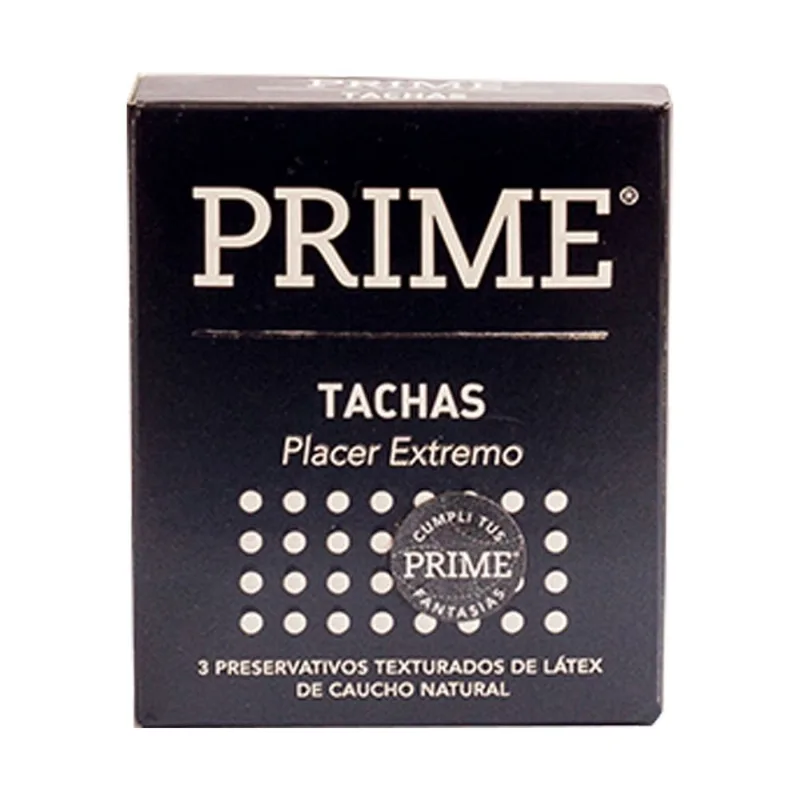 Preservativo Prime tachas x 3 uni
