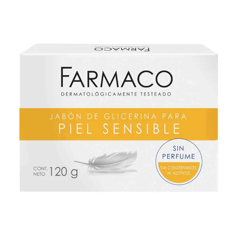 Jabón De Glicerina La Fármaco Neutro 120 Gr