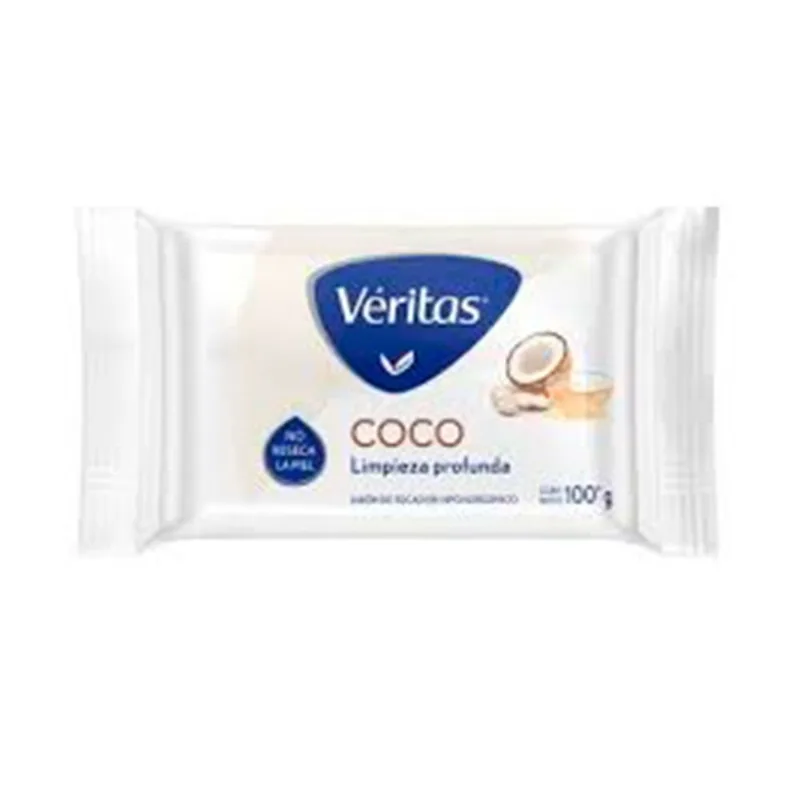 Jabón Veritas coco 100 g.