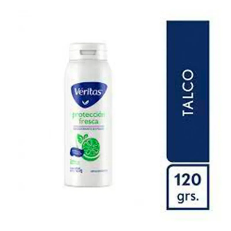 Polvo desodorante Veritas fresco 120 g.
