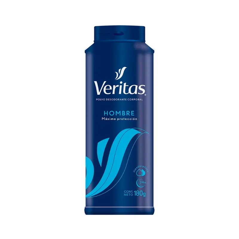 Polvo desodorante masculino Véritas 180 grs. Polvo desodorante masculino Véritas 180 grs