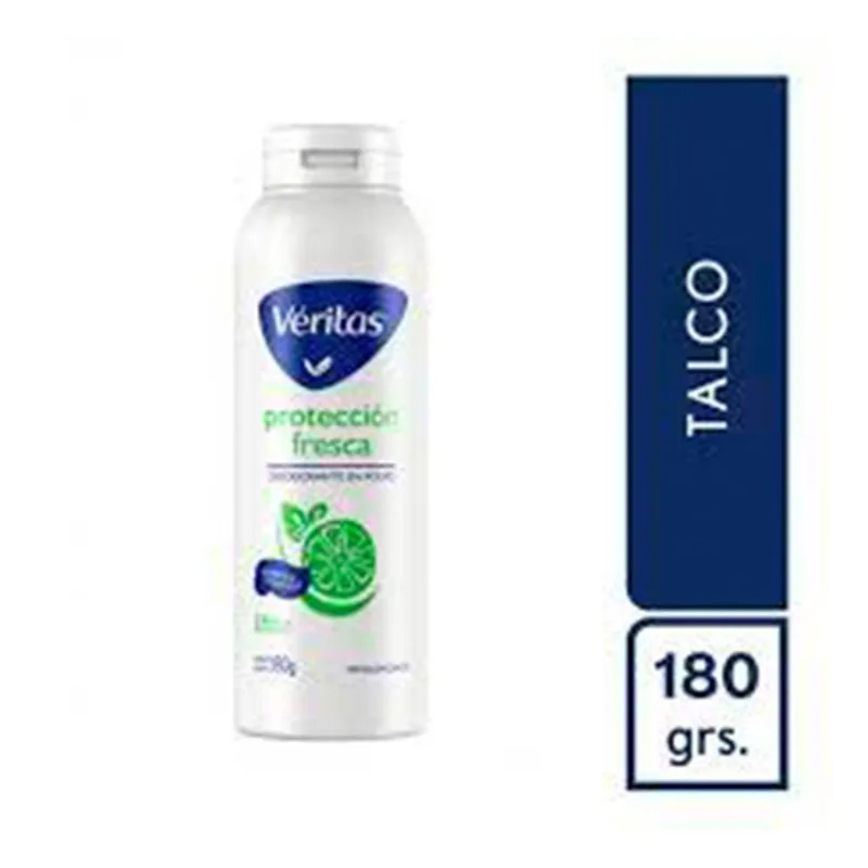 Polvo desodorante Veritas fresco 180 g.