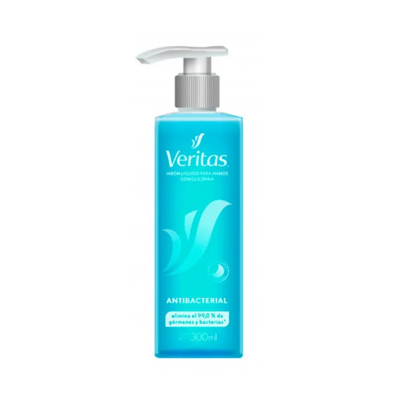 Jabón líquido Veritas antibacterial 300 cc.