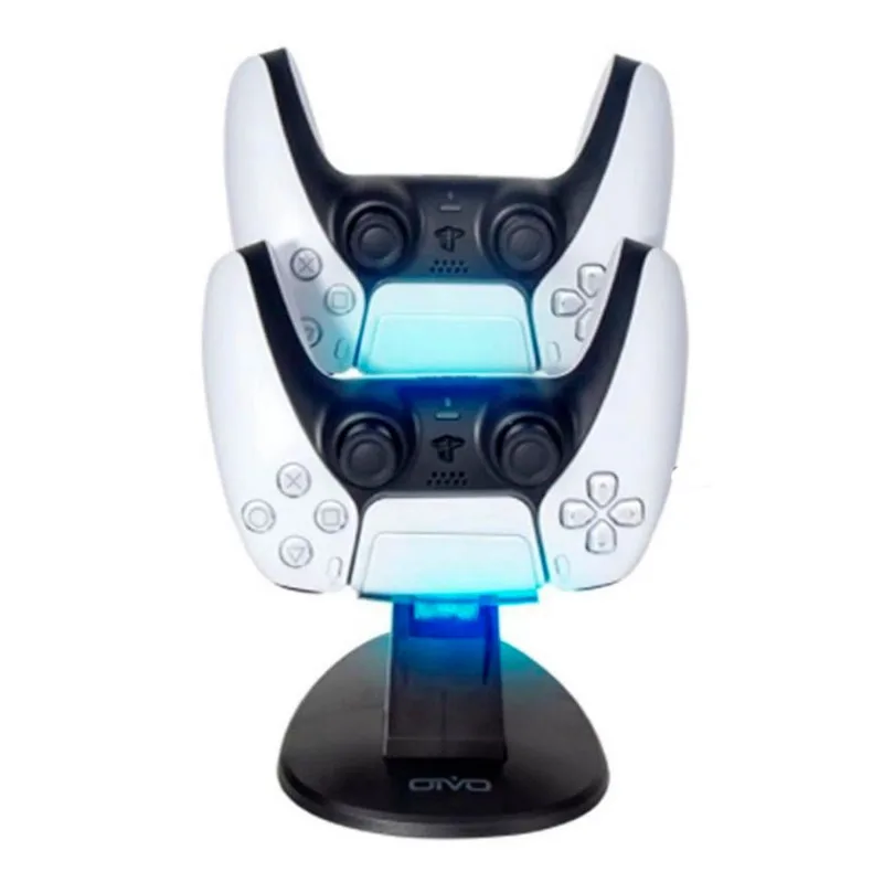 Carregador E Suporte Para Guardar Joystick Do Ps5 Compatível