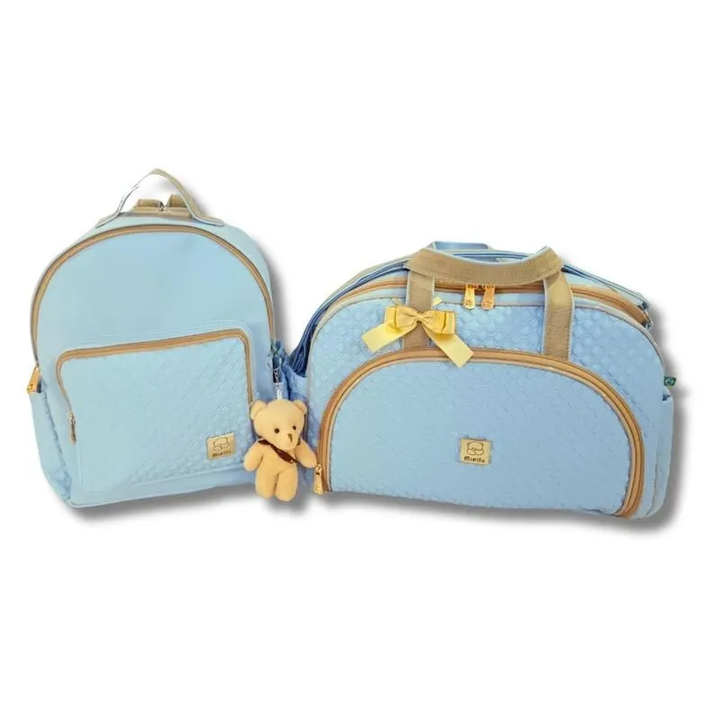 Kit Bolsas Maternidade Bebe Menina Menino Enxoval Miellu
