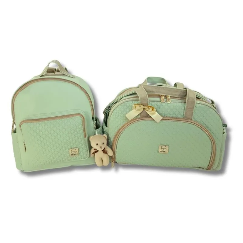 Kit Bolsas Maternidade Bebe Menina Menino Enxoval Miellu
