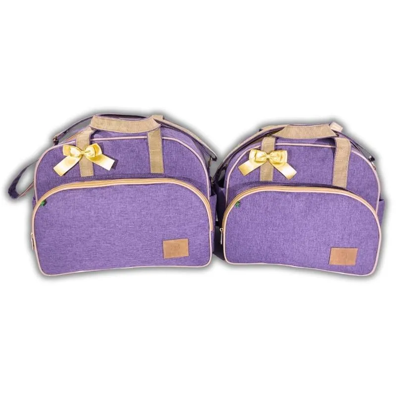Kit Bolsas Maternidade Bebe Menina Menino Enxoval Trocador