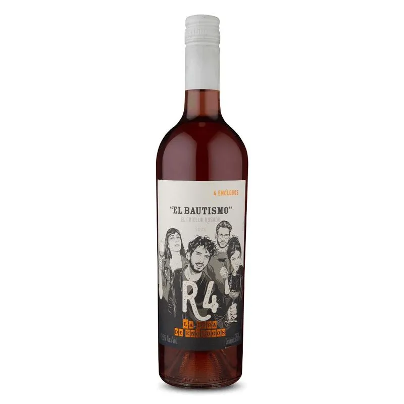 Vinho Rosé Argentino El Bautismo El Criollo Rosado 750ml