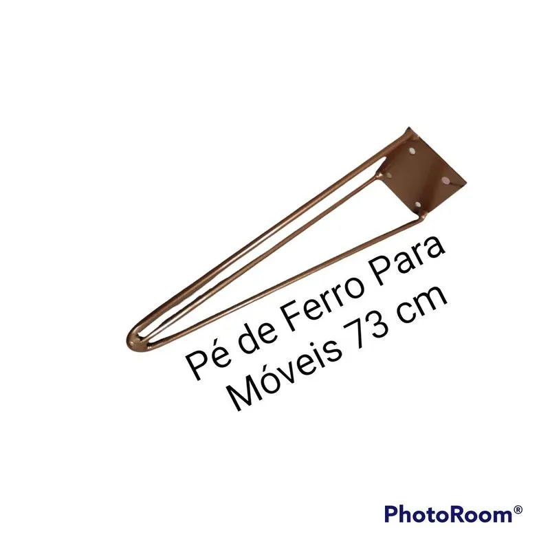 Pés De Ferro Para Móveis 73 Cm Bronze Medcombo