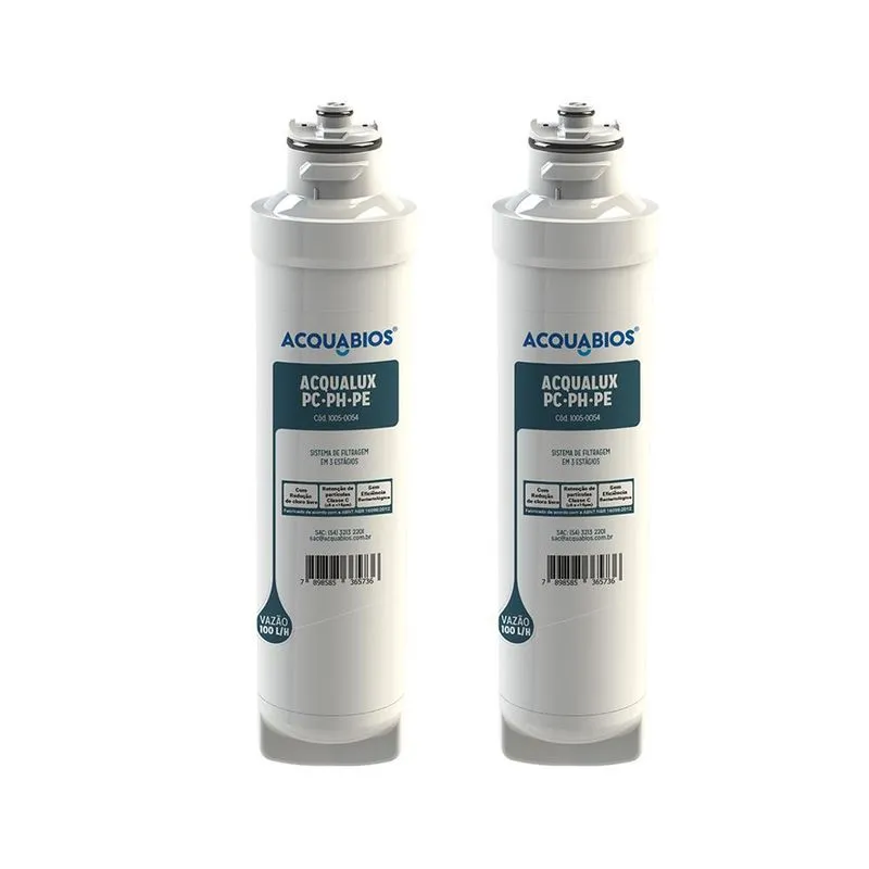 Kit 2 Refis Filtro Electrolux Pc41b Pc41x Ph41b Ph41x Pe11b