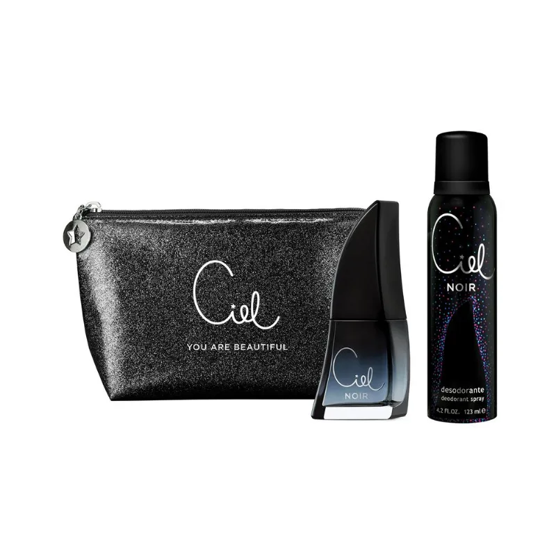 Kit Ciel necessaire desodorante + perfume noir 50 cc.
