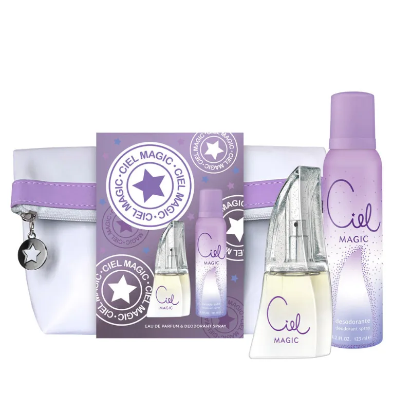 Bolsito Neceser Ciel Magic EDT x 50 ml + Desodorante x 123 ml Bolsito Neceser Ciel Magic EDT x 50 ml + Desodorante