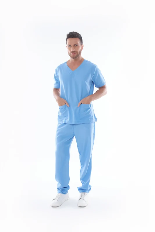 Scrub Masculino Bruno AZUL FARDA2 / 46/GG