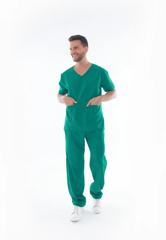 Scrub Masculino Bruno VERDE ESCURO2 / 48/3G