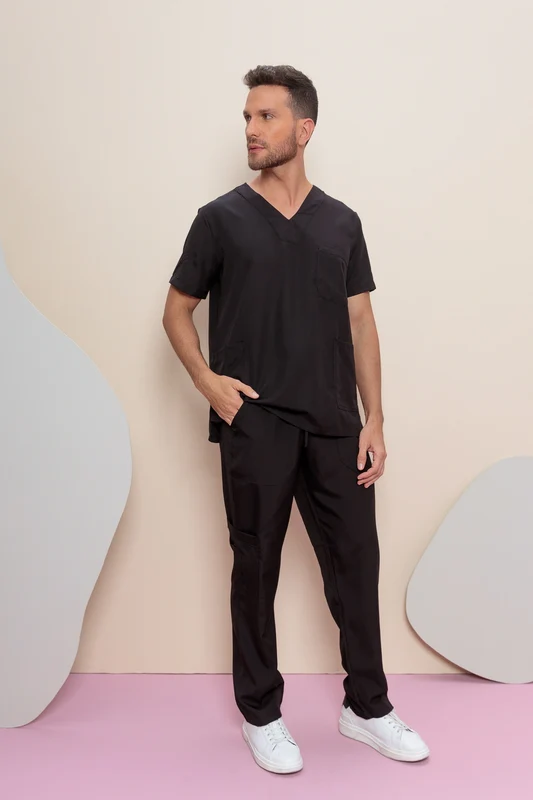 Scrub Masculino João PRETO / 42/M