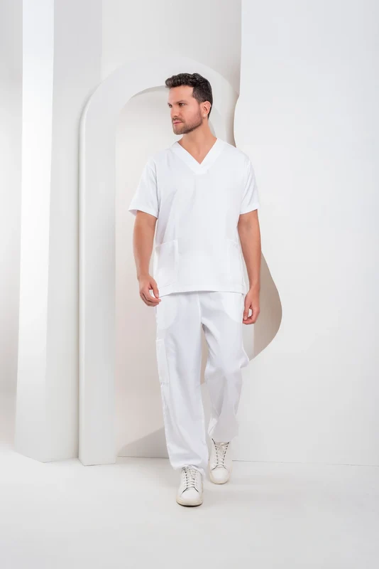 Scrub Masculino Andre BRANCO / 52/5G