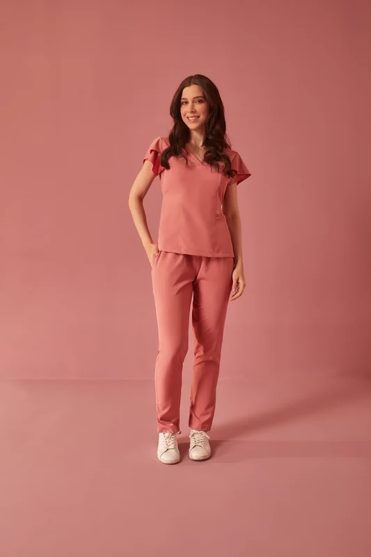Scrub Feminino Julia Premium ROSE / 46/3G