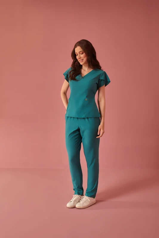 Scrub Feminino Julia Premium PETROLEO / 38/P