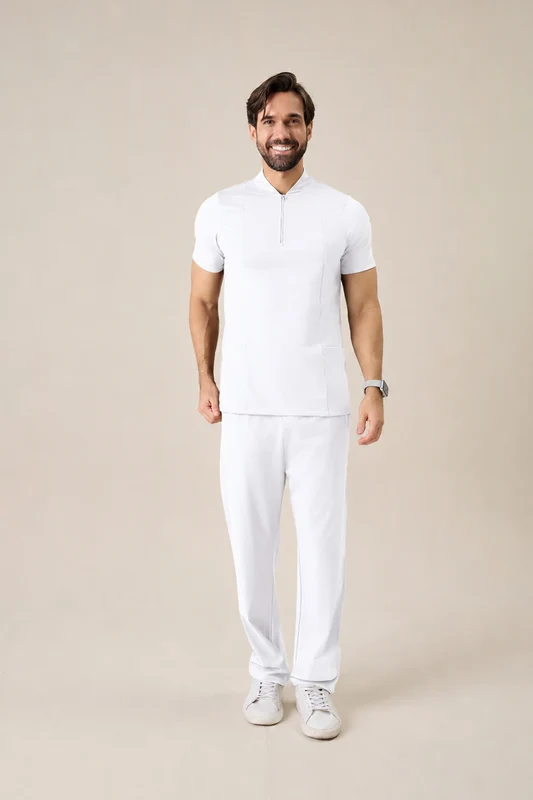 Scrub Masculino Victor BRANCO / 40/P