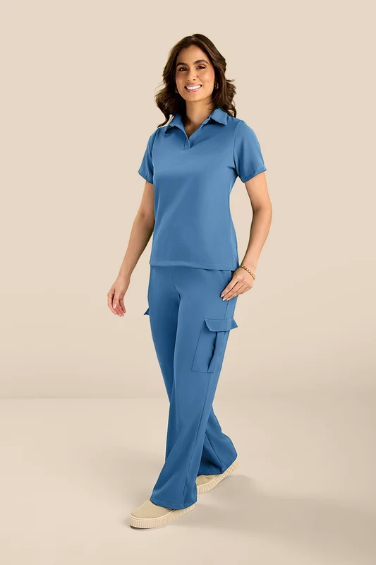 Scrub Feminino Viviane AZUL FARDA2 / 42/G