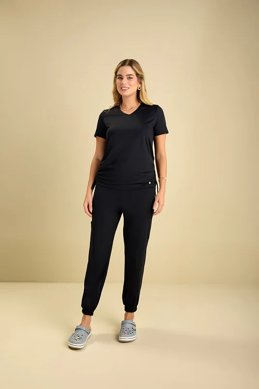 Scrub Feminino Agata PRETO / 38/P