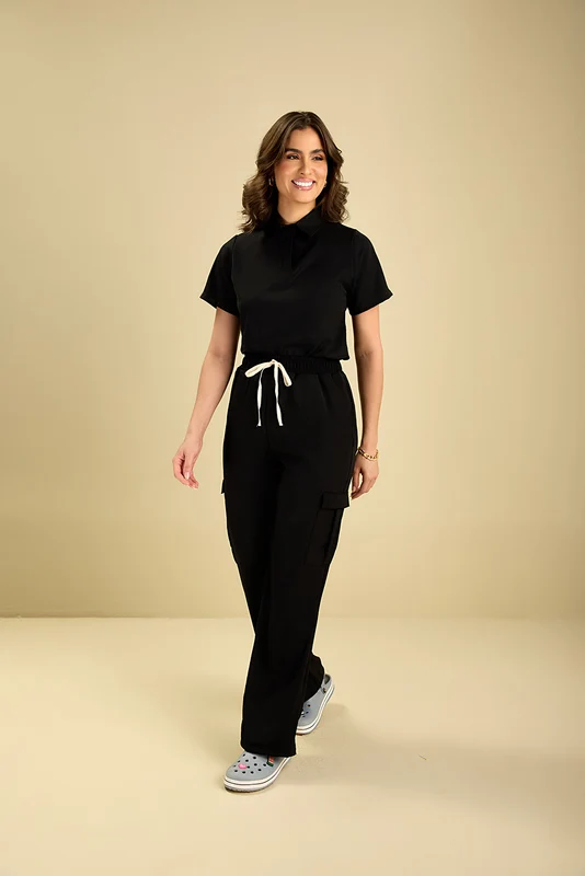 Scrub Feminino Viviane PRETO / 36/PP