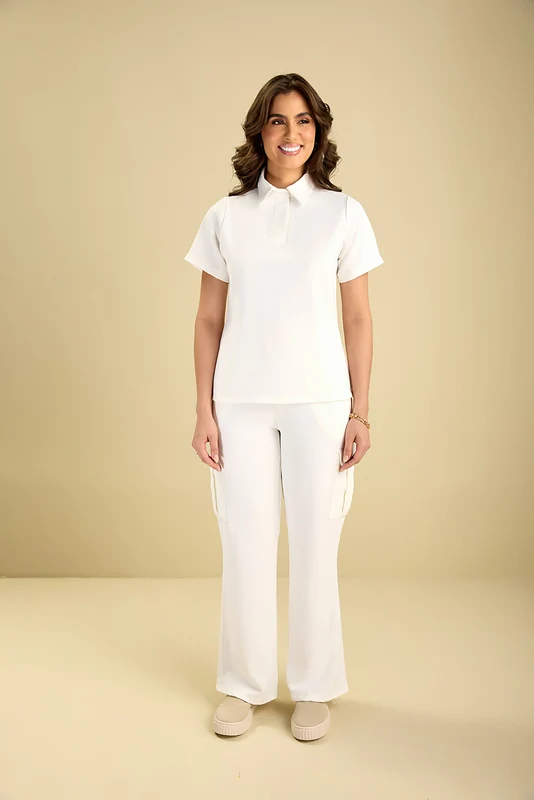 Scrub Feminino Viviane BRANCO / 34/XPP