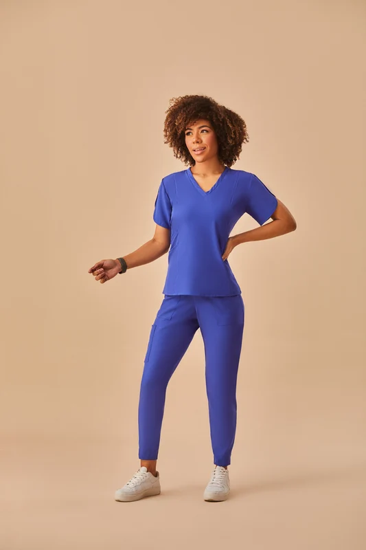 Scrub Feminino Vic AZ ROYAL / 40/M