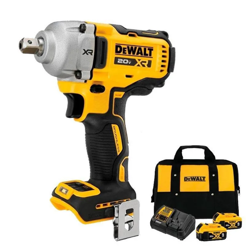 Kit Chave Impacto 1/2 20V Dewalt Dcf892B-B3 + 02 Bateria 5Ah
