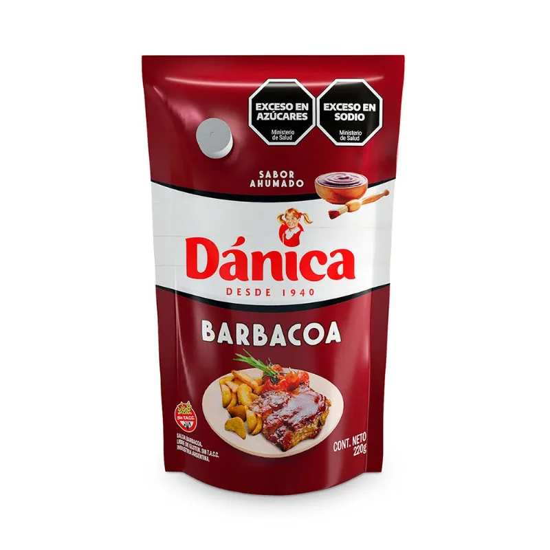 Salsa Barbacoa 220 Grs Dánica Salsa Barbacoa Danica X220g