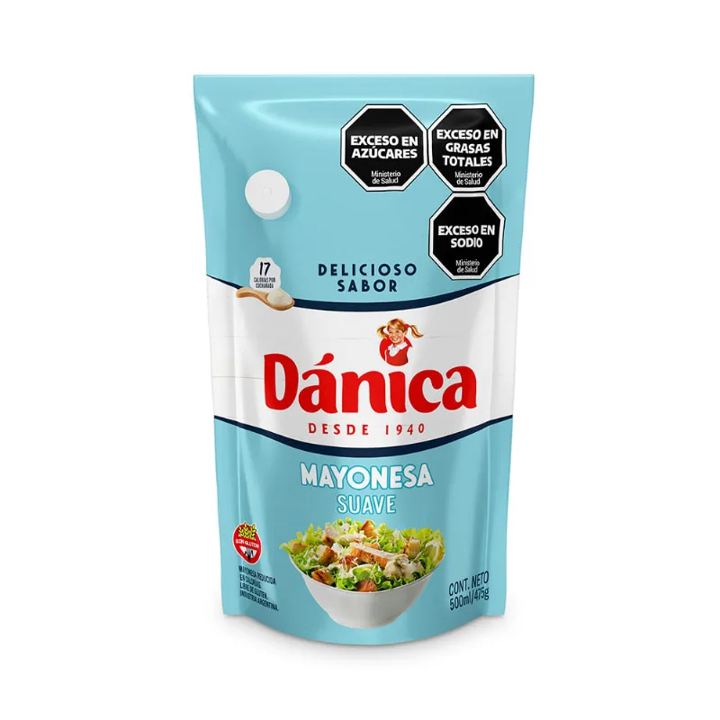 Mayonesa Suave X 500 Ml Danica
