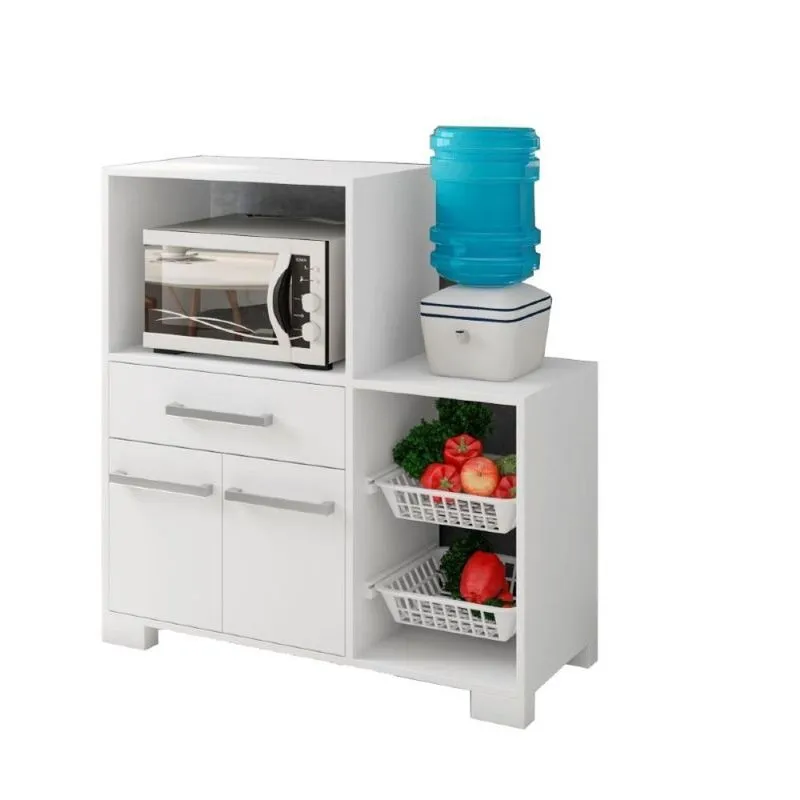Balcao de Cozinha Cuba Branco Brienza