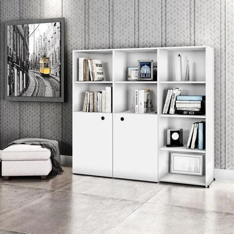 Sapateira Multiuso Monaco Branco Casa Moderna