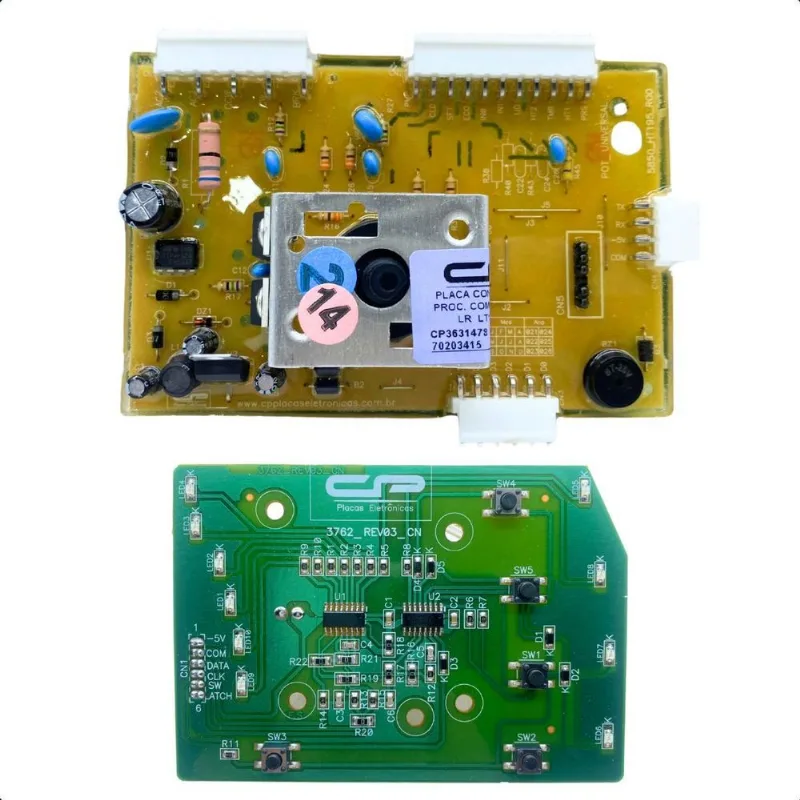 Placa Eletronica Lavadora Lt10b 2v + Interface Ltc10 Bivolt