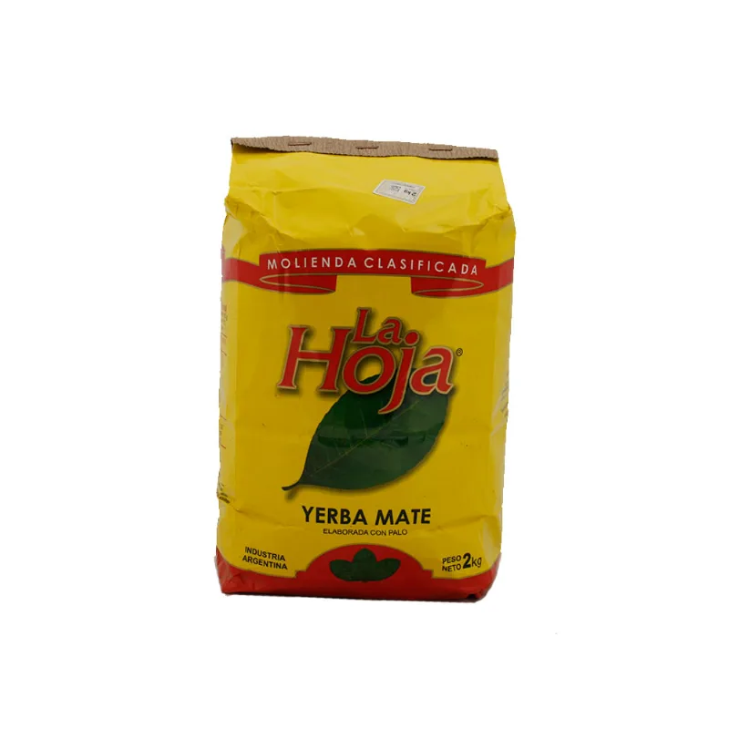 Yerba Mate La Hoja Con Palo 2 Kg