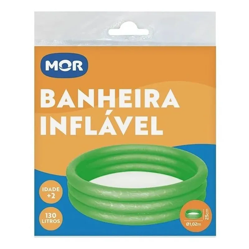 Banheira Inflável 130 Litros 1782 Mor