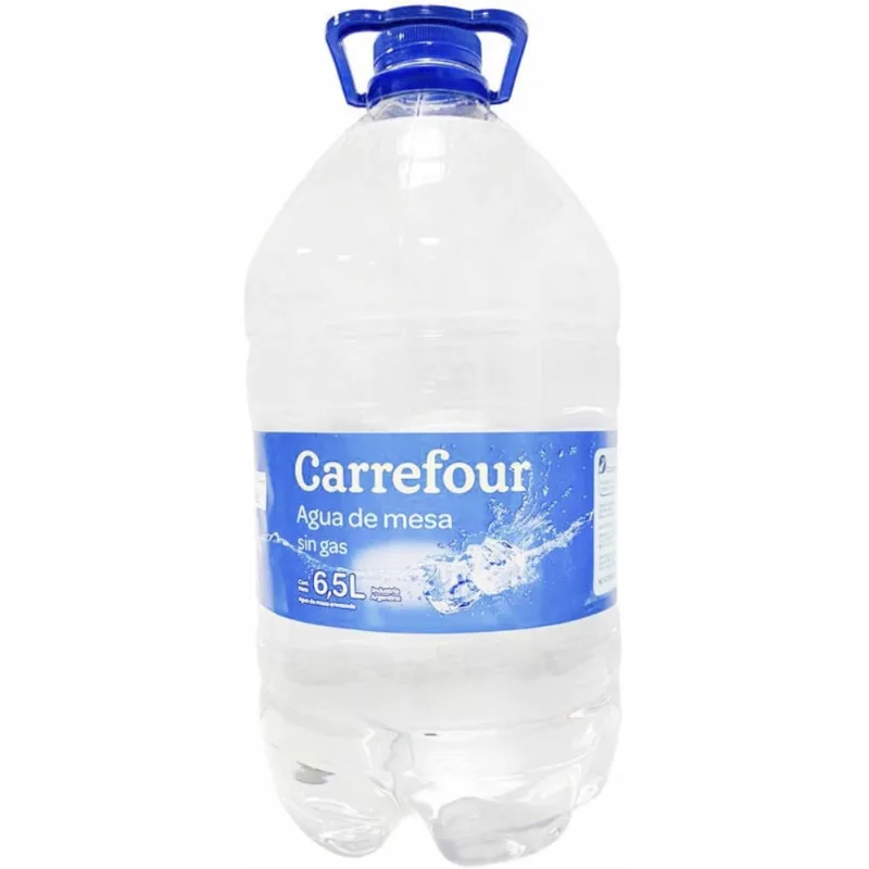 Agua de mesa sin gas Carrefour bidón 6,5 lts