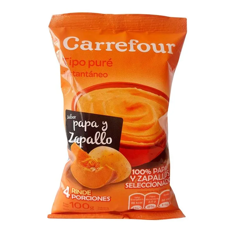 Mistura Para Purê Batata Carrefour Cucurbita 100 g